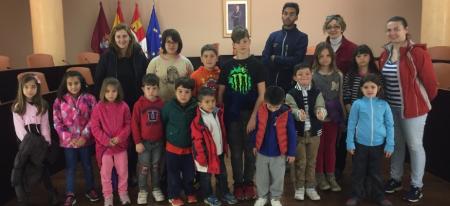 Imagen Los alumnos del Colegio de Zamarramala visitan la Diputación