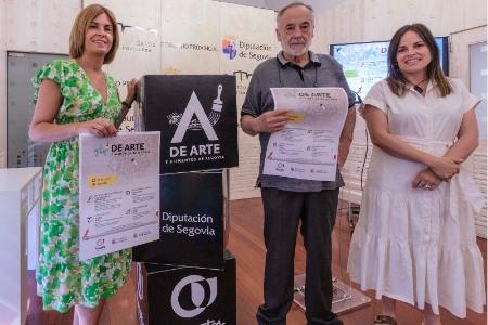 Imagen Dos mandalas efímeros protagonizarán la segunda edición de ‘Con A de Arte y Alimentos de Segovia’ que la Diputación celebra en Arahuetes
